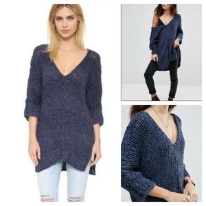 Free people Georgia V neck Knit Sweater